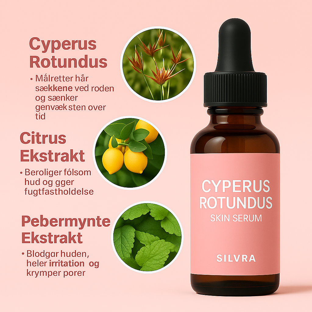 Silvra™ - Cyperus Rotundus hudserum