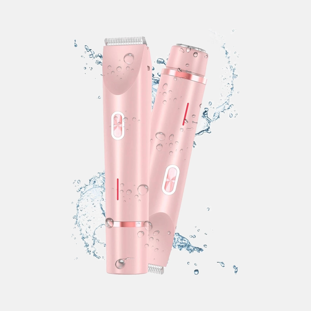 SILVRA 2-i-1 Intimtrimmer til Bikiniområdet – Blid, Præcis og Smertefri