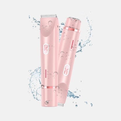 SILVRA 2-i-1 Intimtrimmer til Bikiniområdet – Blid, Præcis og Smertefri